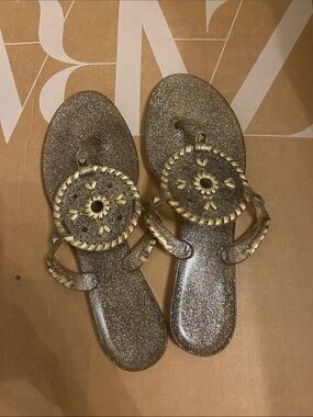 Jack rogers glitter Navajo sandals